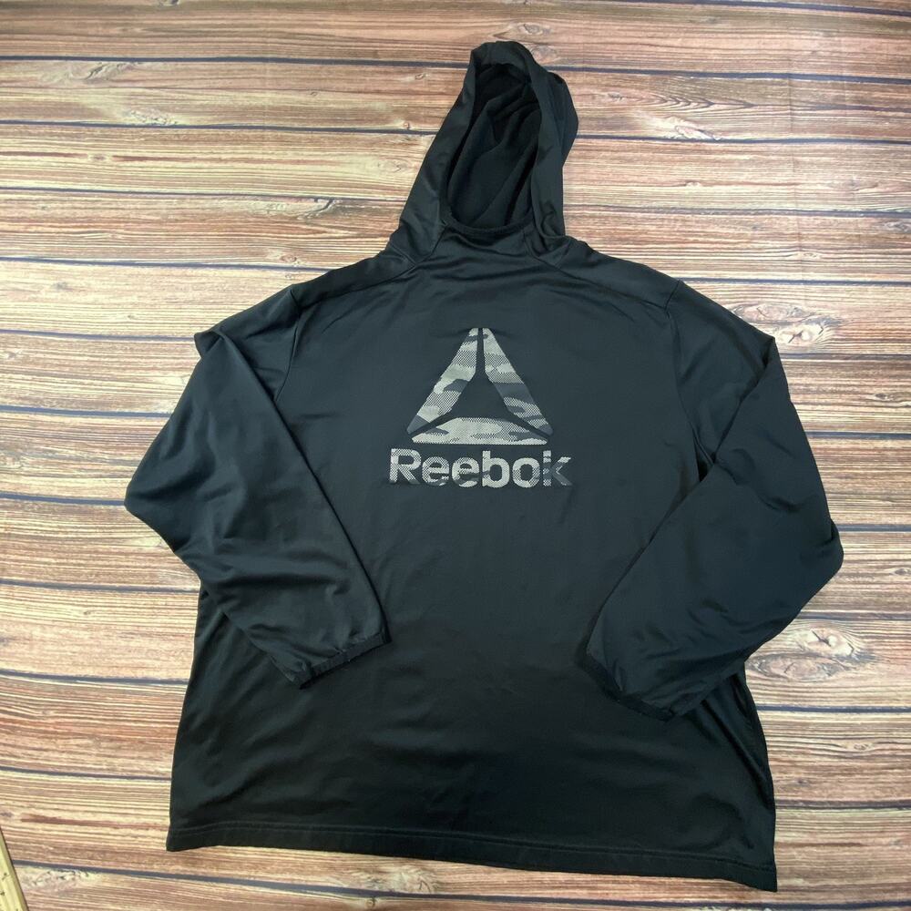 Reebok Blafk Light Hoodie Large Athletic Workout Activewear